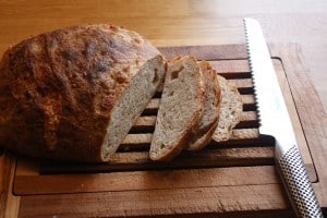 Madbrød med parmesan og peber